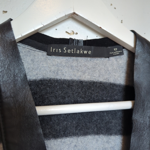 Iris Setlakwe Belted Wool Vest - Picture 3 of 10